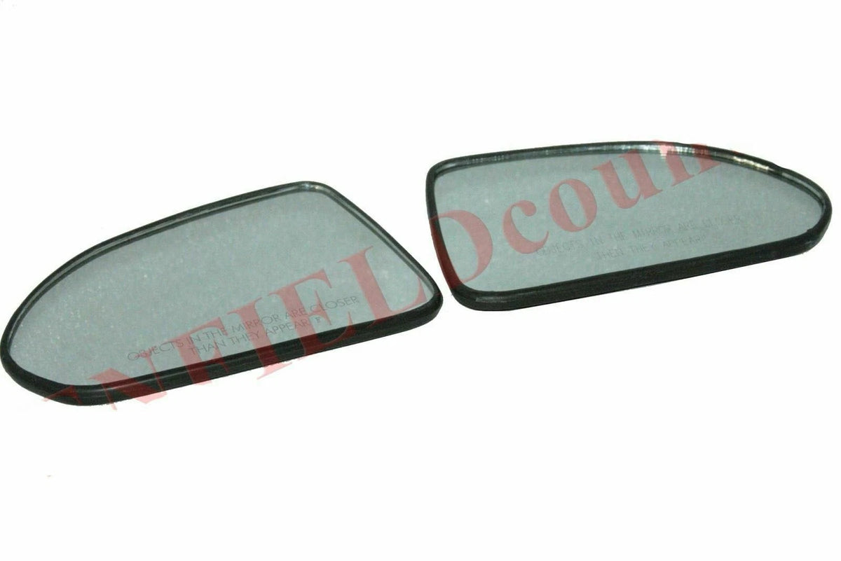 Left & Right Side Rear View Convex Mirror Glass for Honda T-3