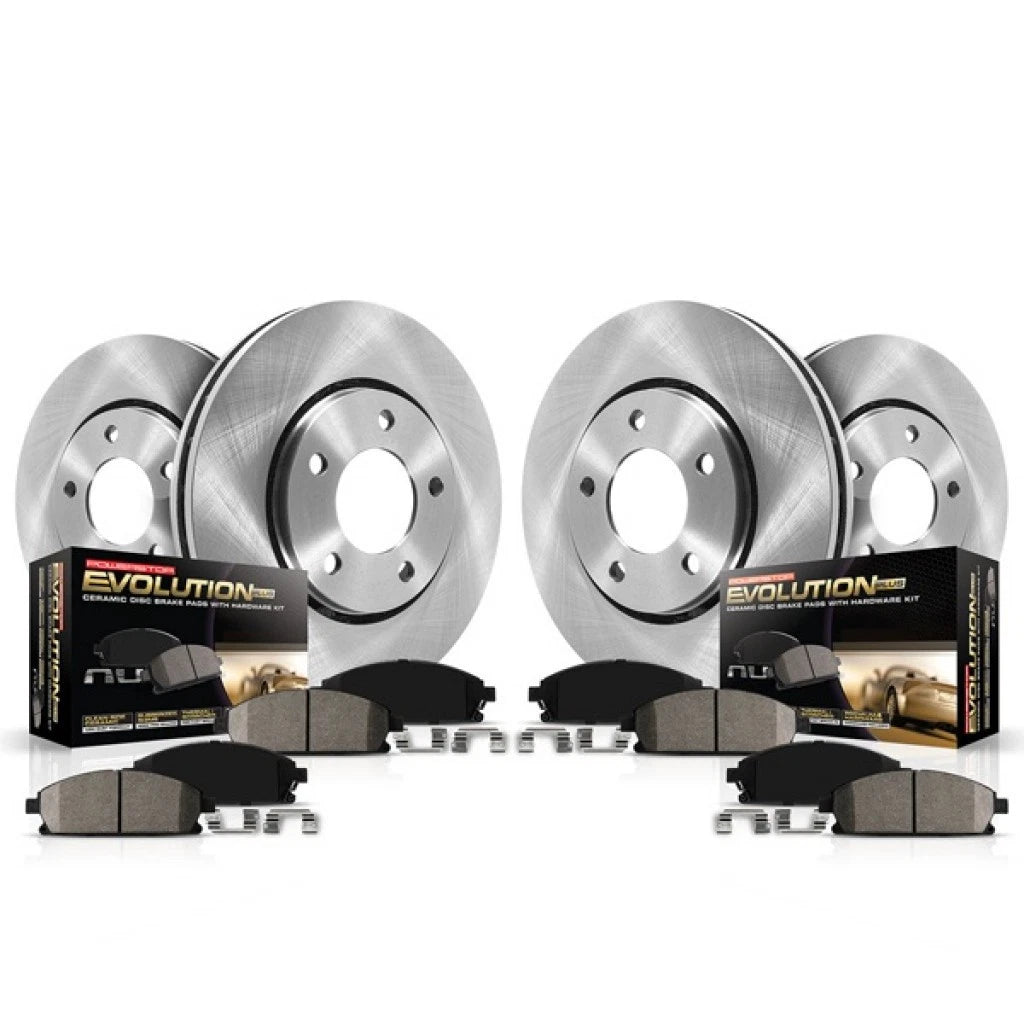 Power Stop Brake Kit for Subaru Crosstrek (2016–2017) TLX-psbKOE6762-CL360A72