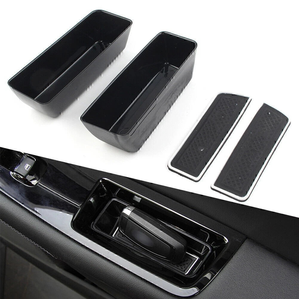 Front Door Handle Armrest Storage Box Tray for Ford Edge (2015–2018)