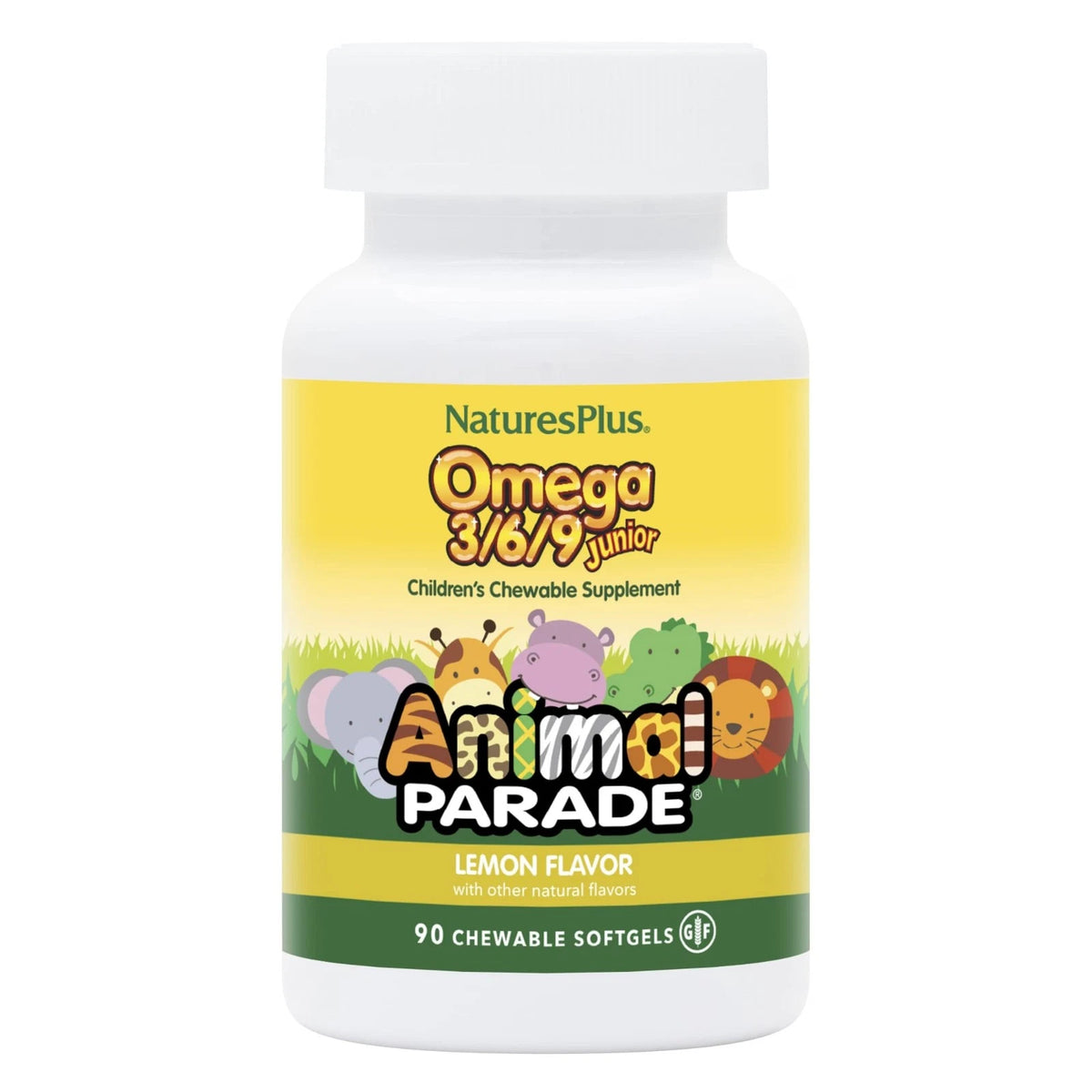 Animal Parade Omega 3/6/9 Junior for Kids (90 Count)