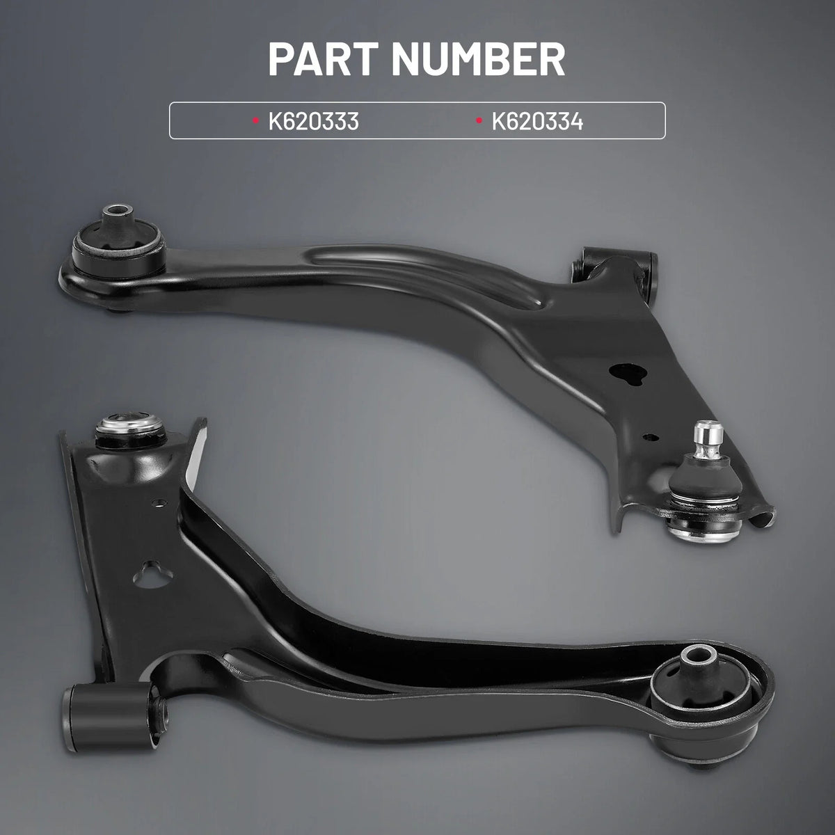 Front Lower Control Arms and Ball Joints for Ford Escape (2004–2012)
