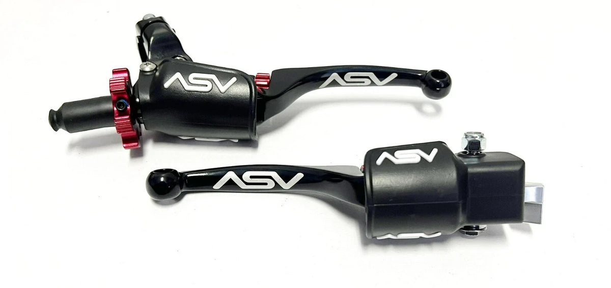 ASV F4 Front Brake Pro Clutch Perch Levers Dust Covers for Raptor 125 250 (2001–2023)