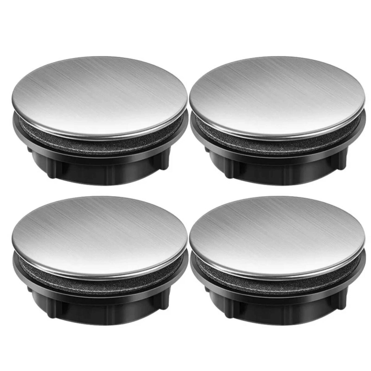 Set of 4 Sink Cap Plug Tap Hole Covers for Kitchen (28-40mm)