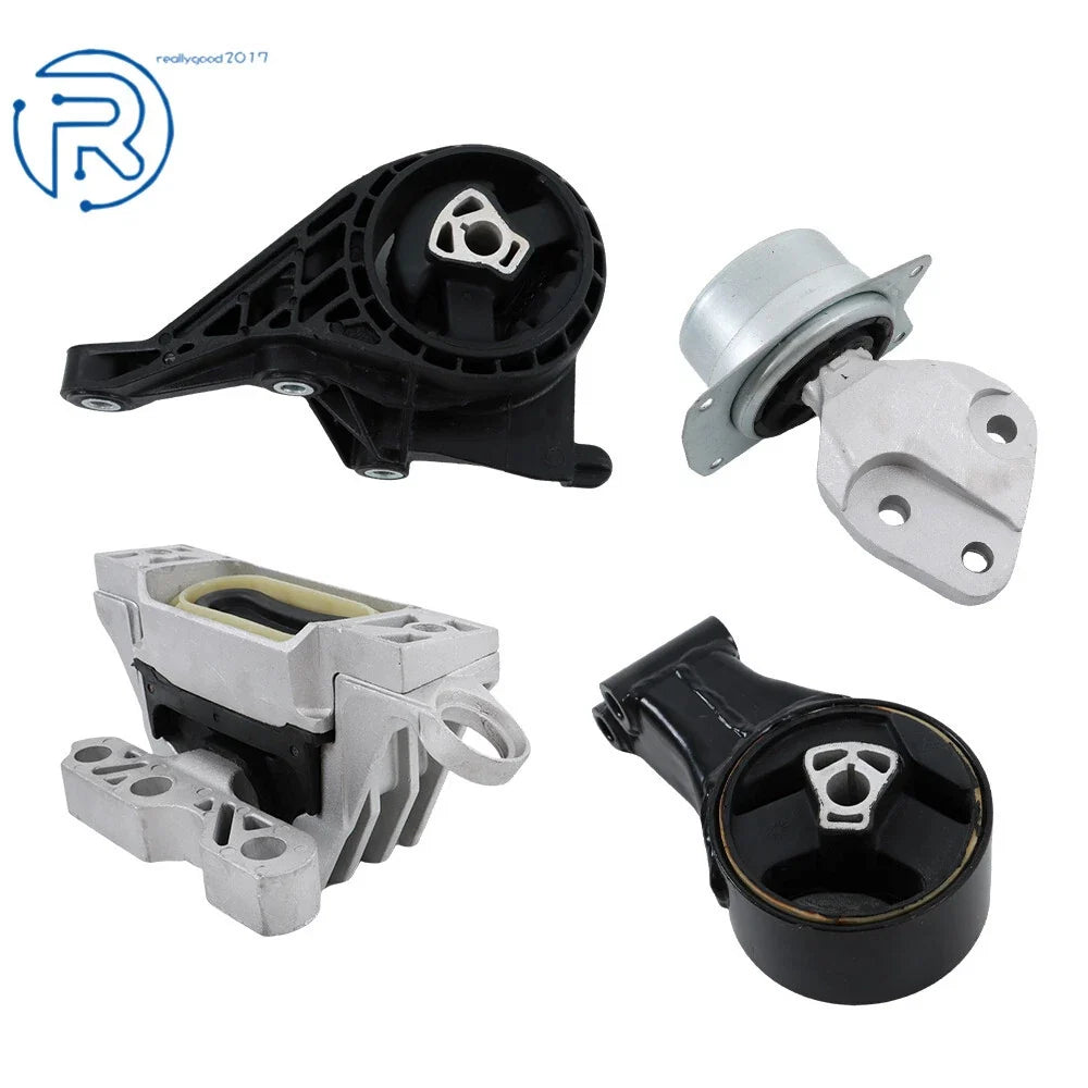 Set of 4 Engine Motor Mount & Auto Trans Mount for Chevy Malibu (2013–2015)