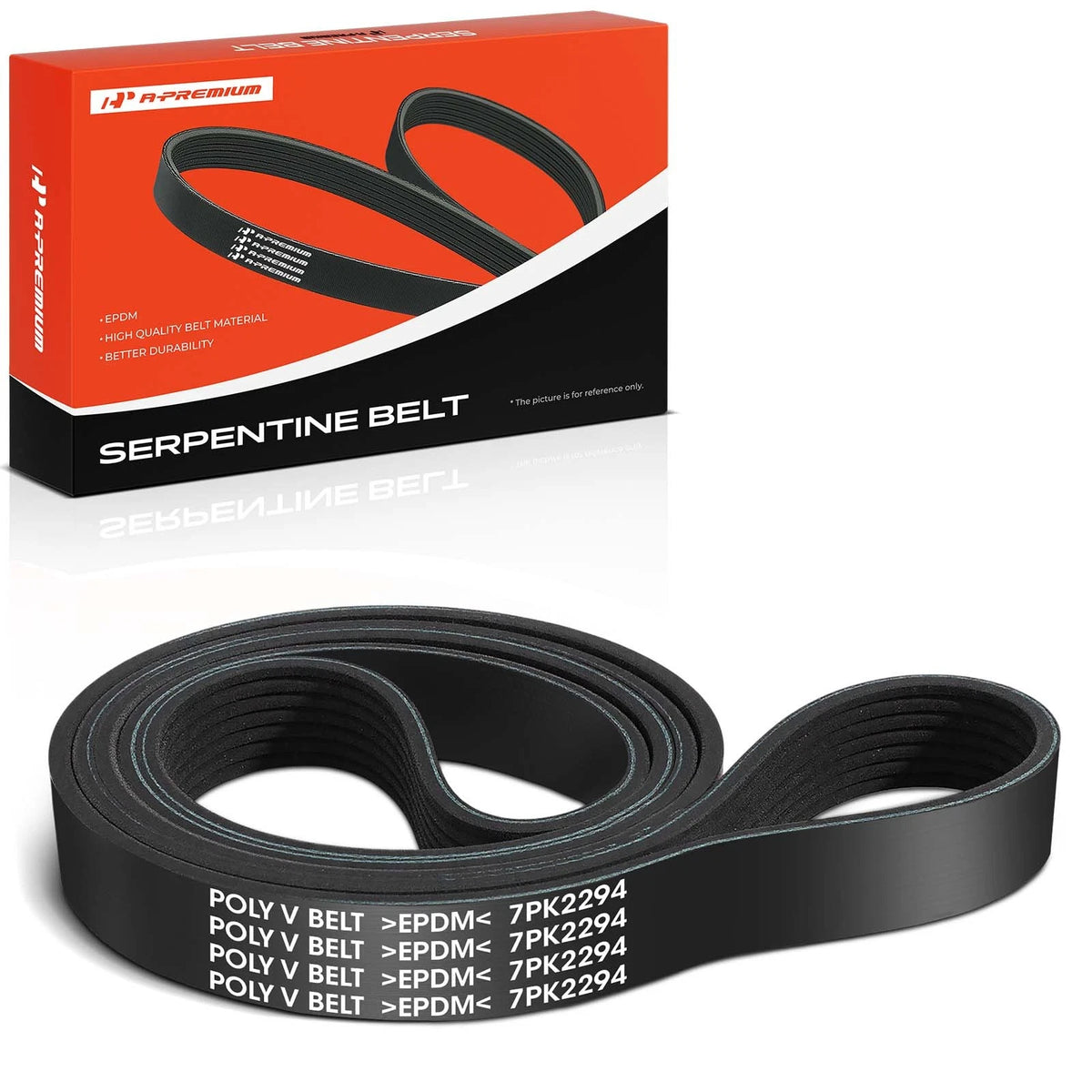 Serpentine Belt for Dodge B1500 B2500 B3500 Ram 1500 2500 (53010306, 53010306AB, 25070903, K070903)