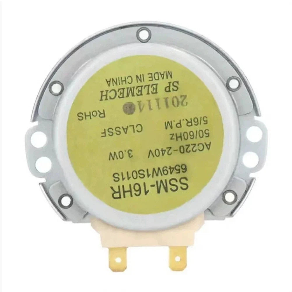 Turntable Motor for Microwave Oven (220V AC, 3W, SSM 16HR)