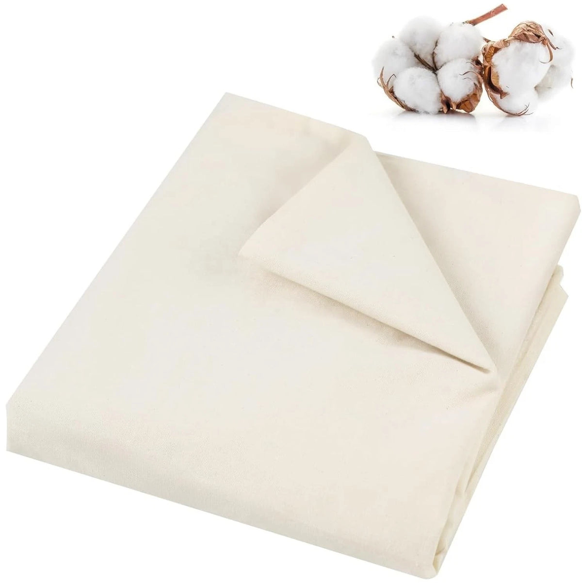 100% Cotton Fabric for Various Uses (63 Inch X 2 Yards)