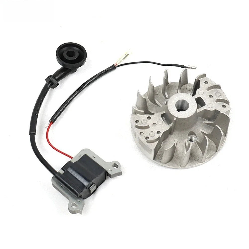 Ignition Coil with Flywheel for 43cc 52cc Tools (Compatible with 40-5 44-5)