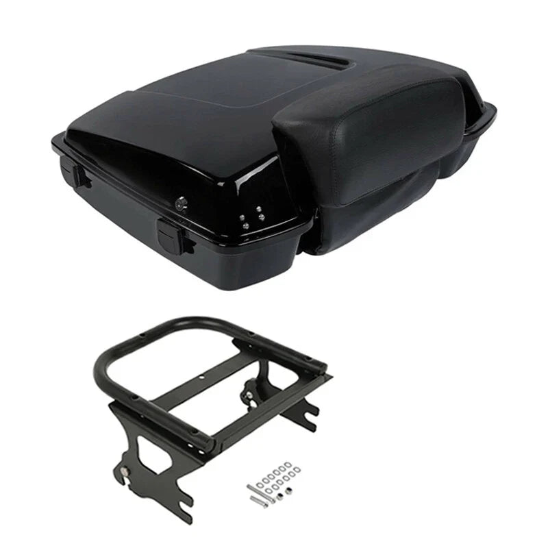 5.5" Tour Trunk Backrest Mount Rack for Harley Davidson Touring (1997–2008)