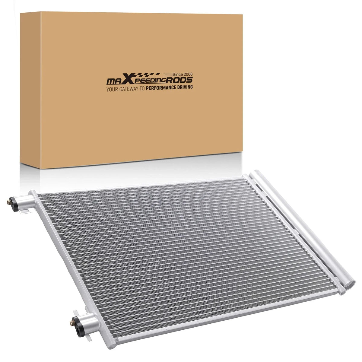 A/C Condenser with Drier for Nissan Kicks S SR SV (2018–2022) 921005RB0A AC30121