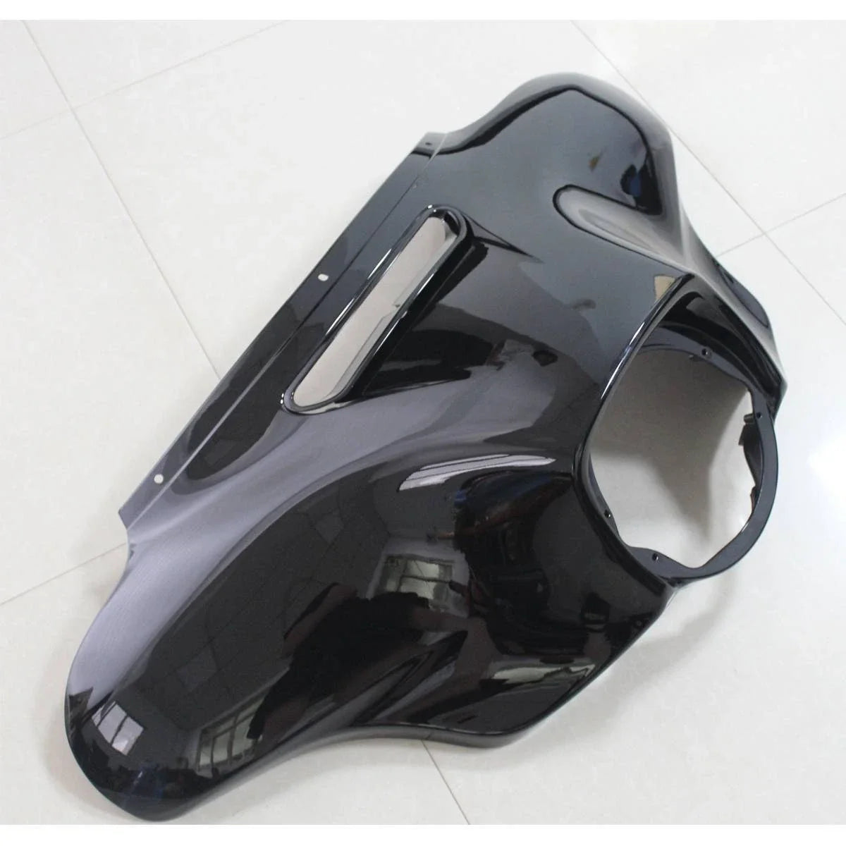 Vivid Black Batwing Outer Fairing for Harley Touring Electra Street Glide (2014–2024)