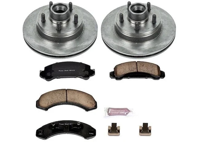 Front Brake Pad and Rotor Kit for Mazda Navajo (1993–1994) CM677NM