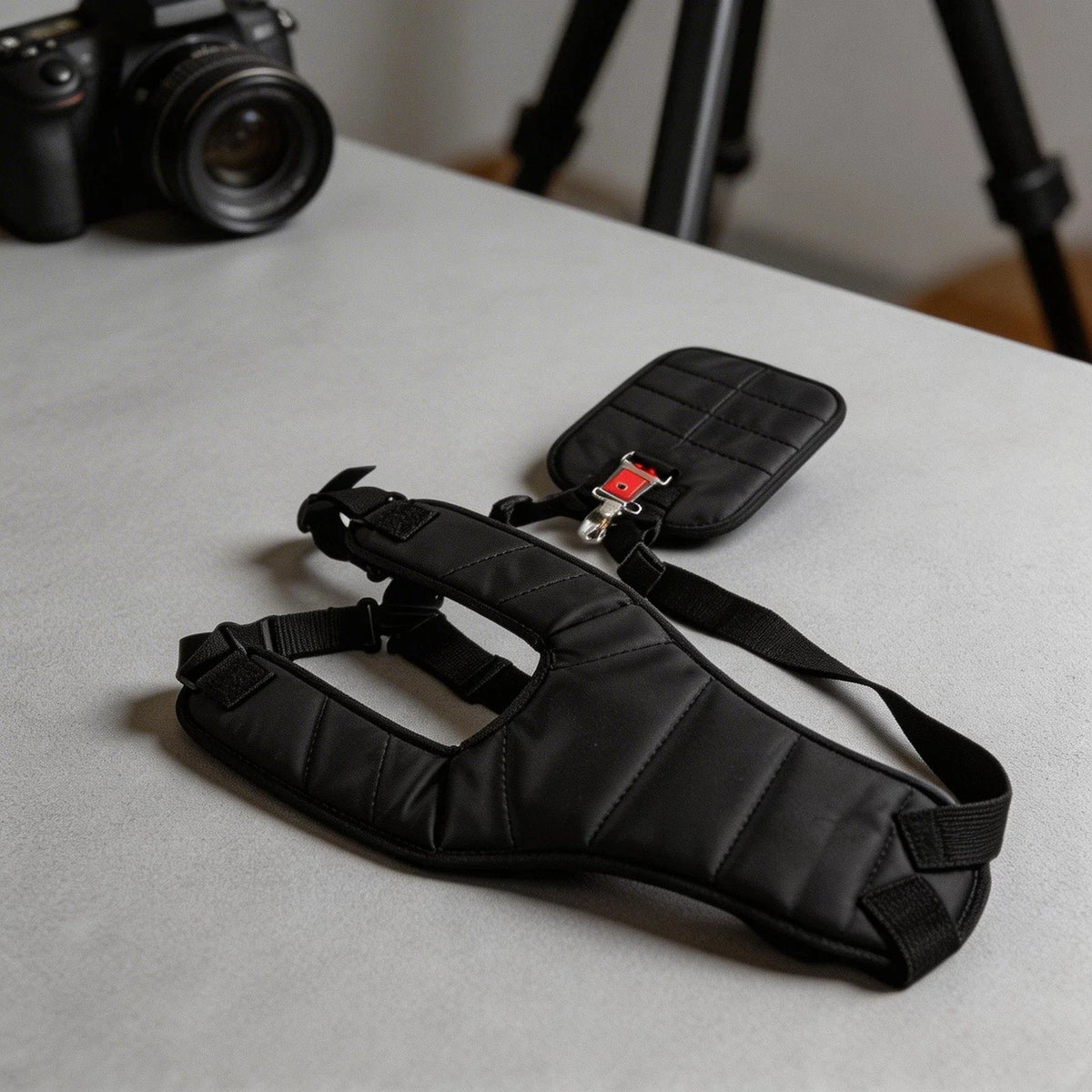 Dual Shoulder Strap for Heavy Duty Tools (Cushioned, Comfortable)