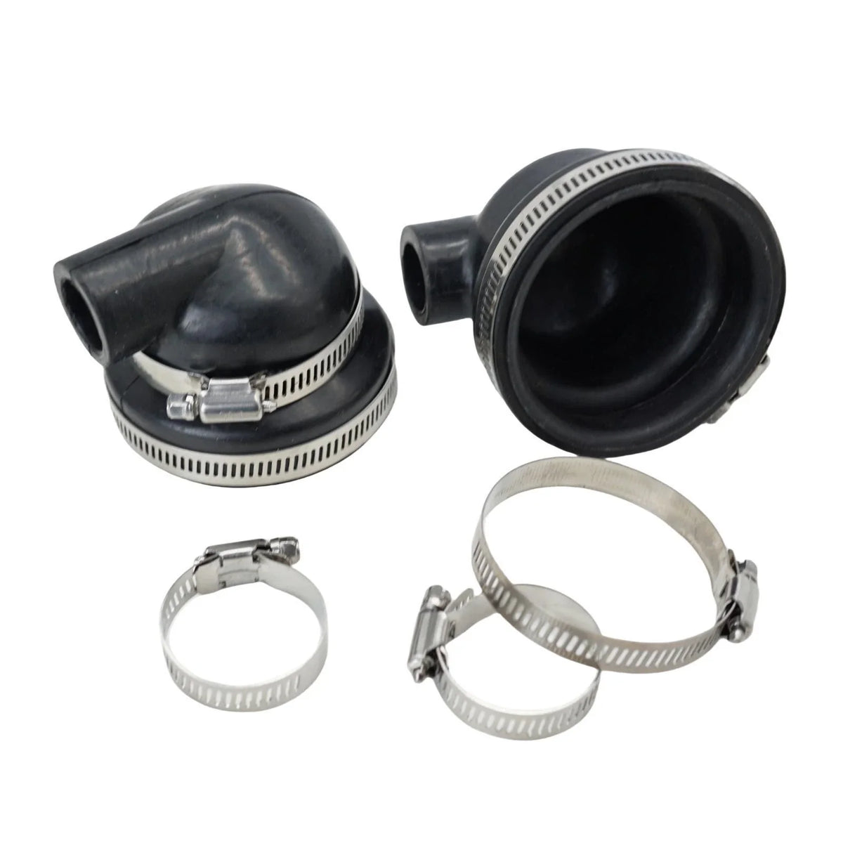 2X Heat Exchanger End Cap for Volvo Penta MD 2030 (3580326, 145536370)