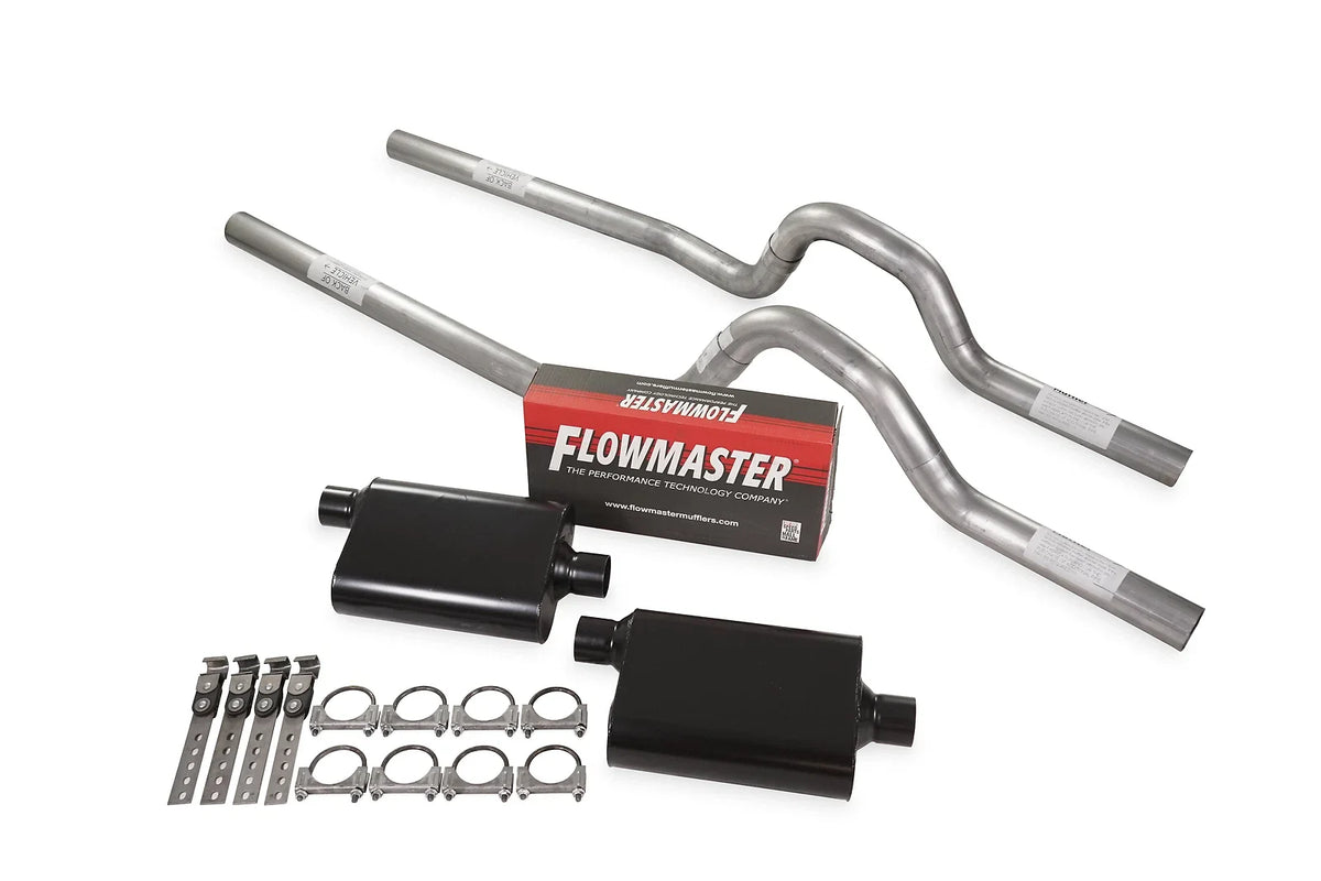 Dual Exhaust Kit 3" Flowmaster Super 44 for Ford F-Series (1973–1979)