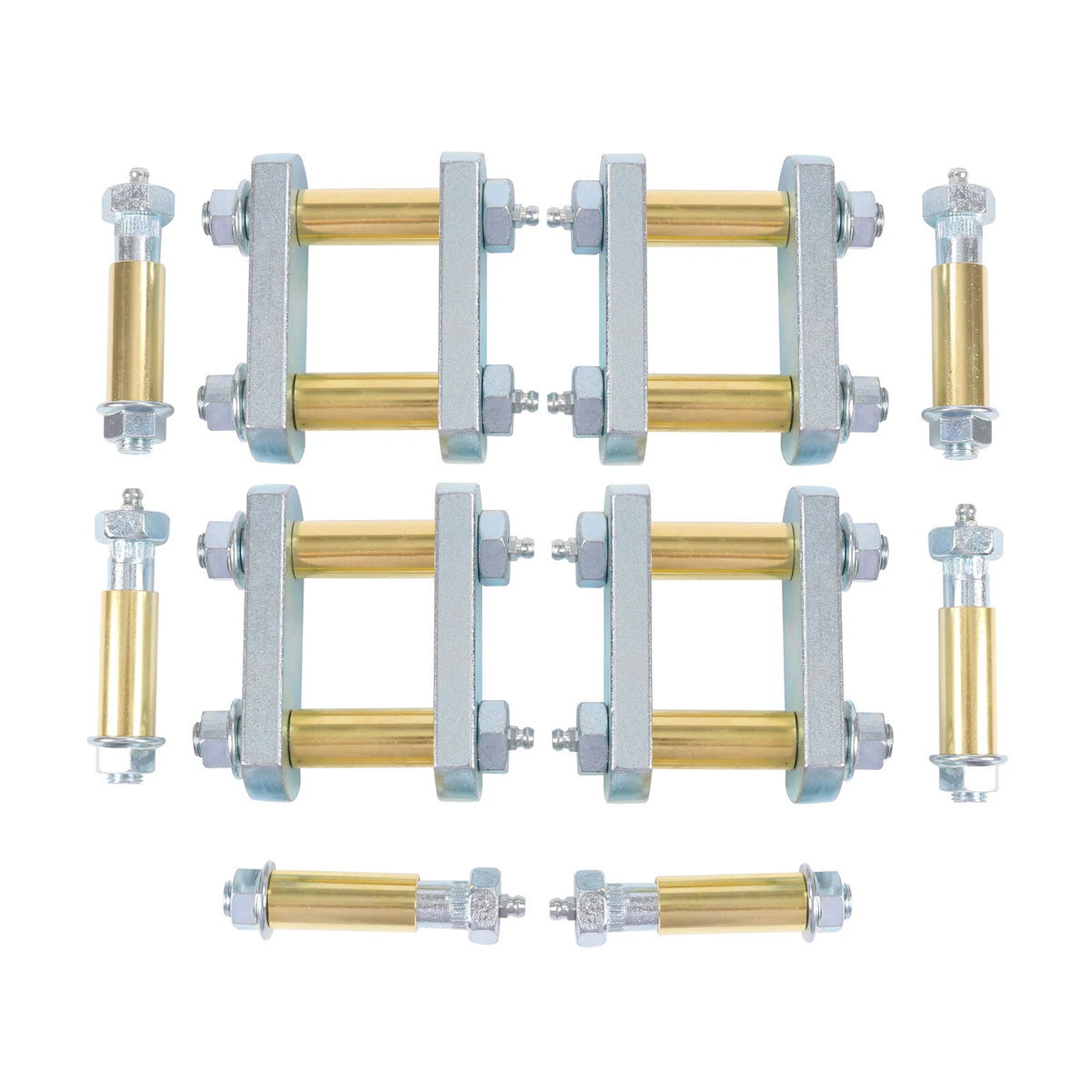 Greasable Shackle Spring Bolt Link Kit for Heavy Duty Tandem Axle Truck Trailer (07JW32)