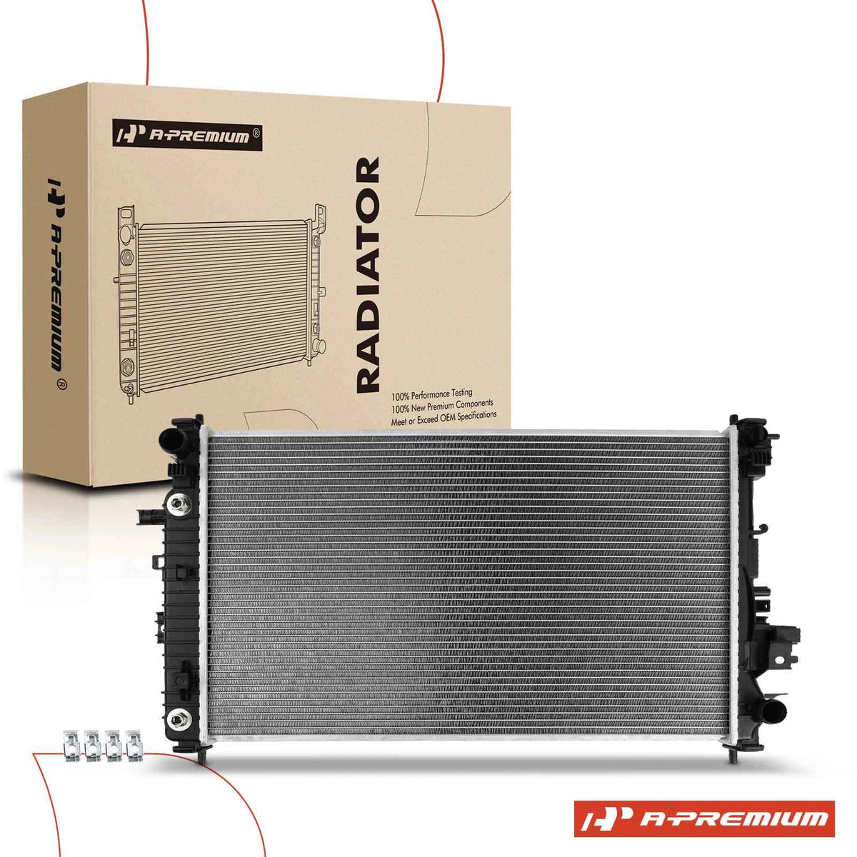 Radiator for Chevrolet Malibu (2016–2018) Buick LaCrosse (2017–2019) 23336325, GM3010583, 13574
