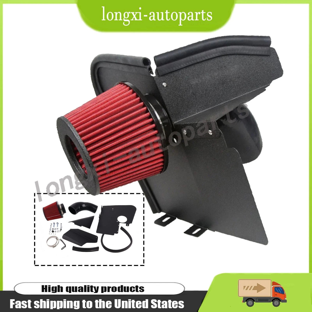 Cold Air Intake System for Audi A4 Quattro A5 Quattro (2009–2016) KD4277BK