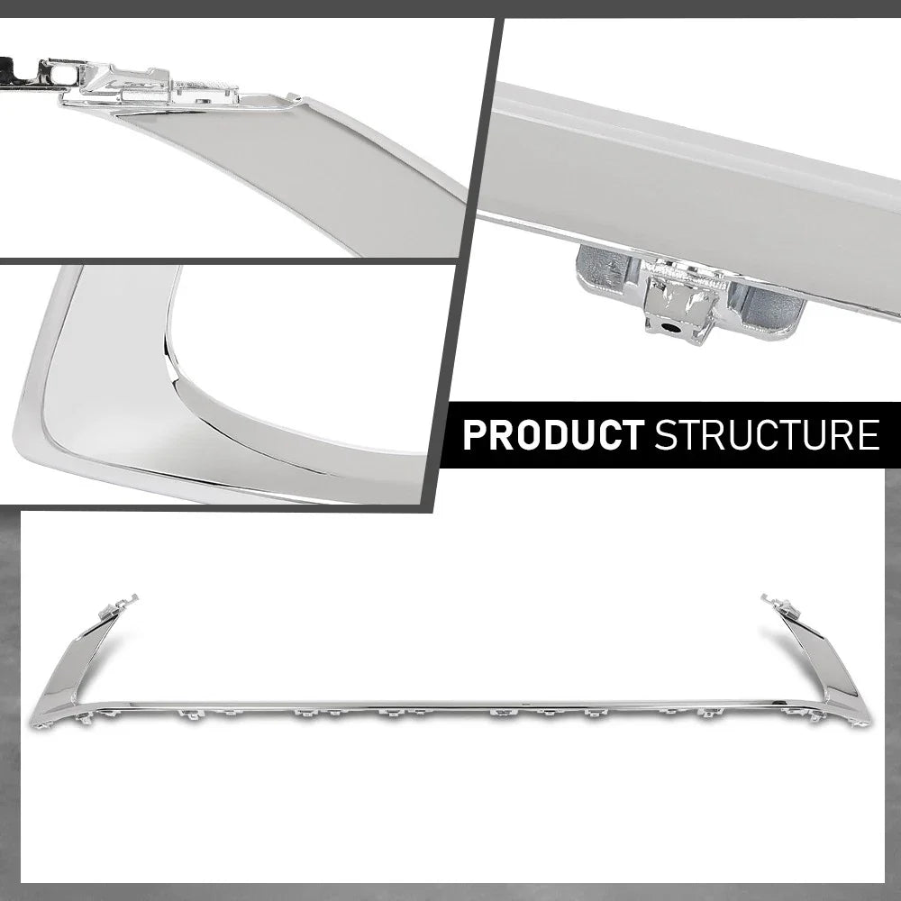 Lower Chrome Grille Trim for Lexus ES300H ES350 ES250 (2019–2024)