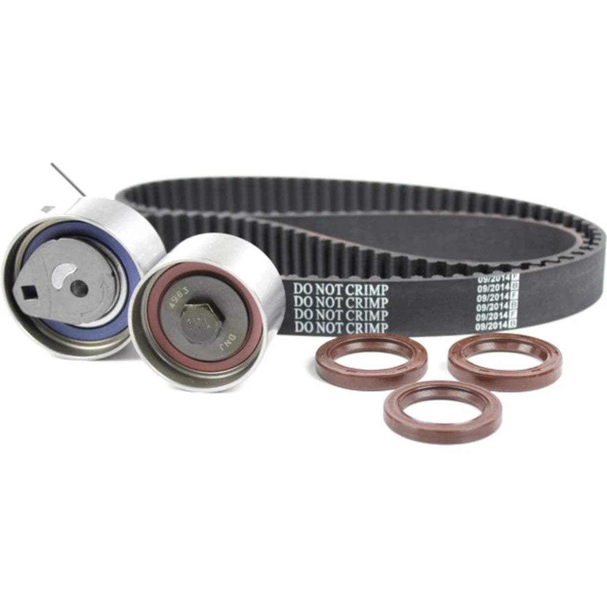 Timing Belt Kit for Chrysler PT Cruiser Dodge Caravan Jeep Wrangler (2003–2010) TBK151B TCK265
