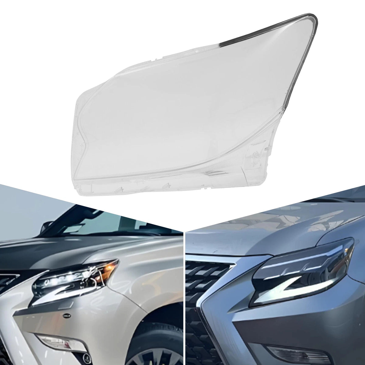 Left Headlight Lens Cover for Lexus GX460 (2020–2023)