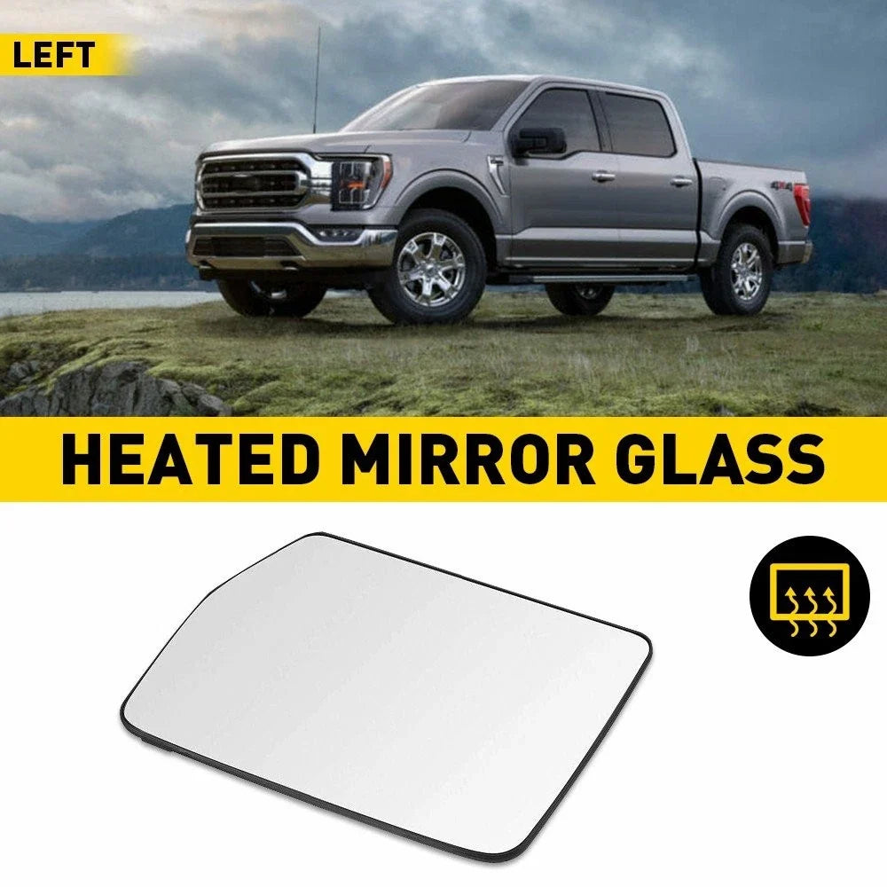 Right Passenger Side Mirror for Ford F-150 (2004–2010) w/ Glass Backing Plate