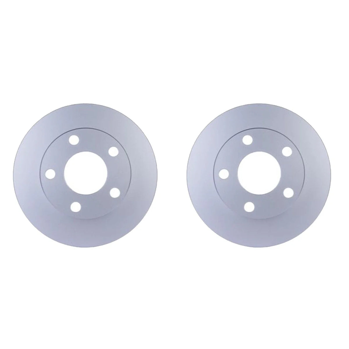 Set of 2 Rear Solid 245mm Disc Brake Rotors for A4 Quattro, Passat