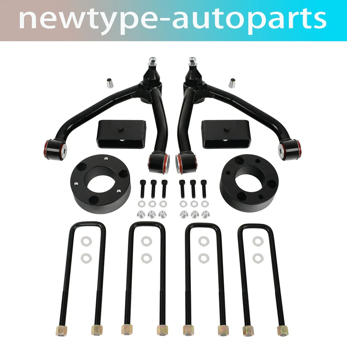 3" Front 2" Rear Leveling Lift Kit for Chevy GMC Silverado Sierra 1500 (2019–2024)