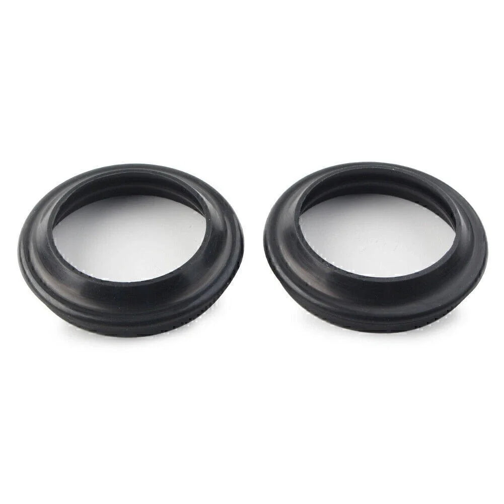 Set of 2 Front Fork Damper Shock Absorber Dust Seals for Motorcycle (45X57MM)