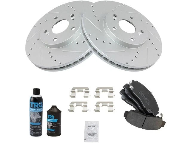 Brake Pad and Rotor Kit for Acura CL (2001–2003) 91532MQZQ