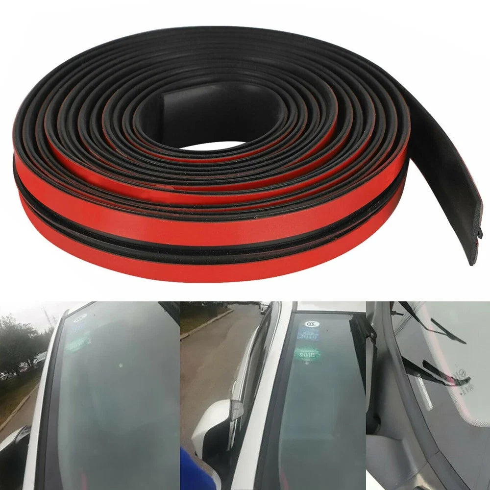 Rubber Seal Trim for Windshield Sunroof Roof Top Window (10FT)