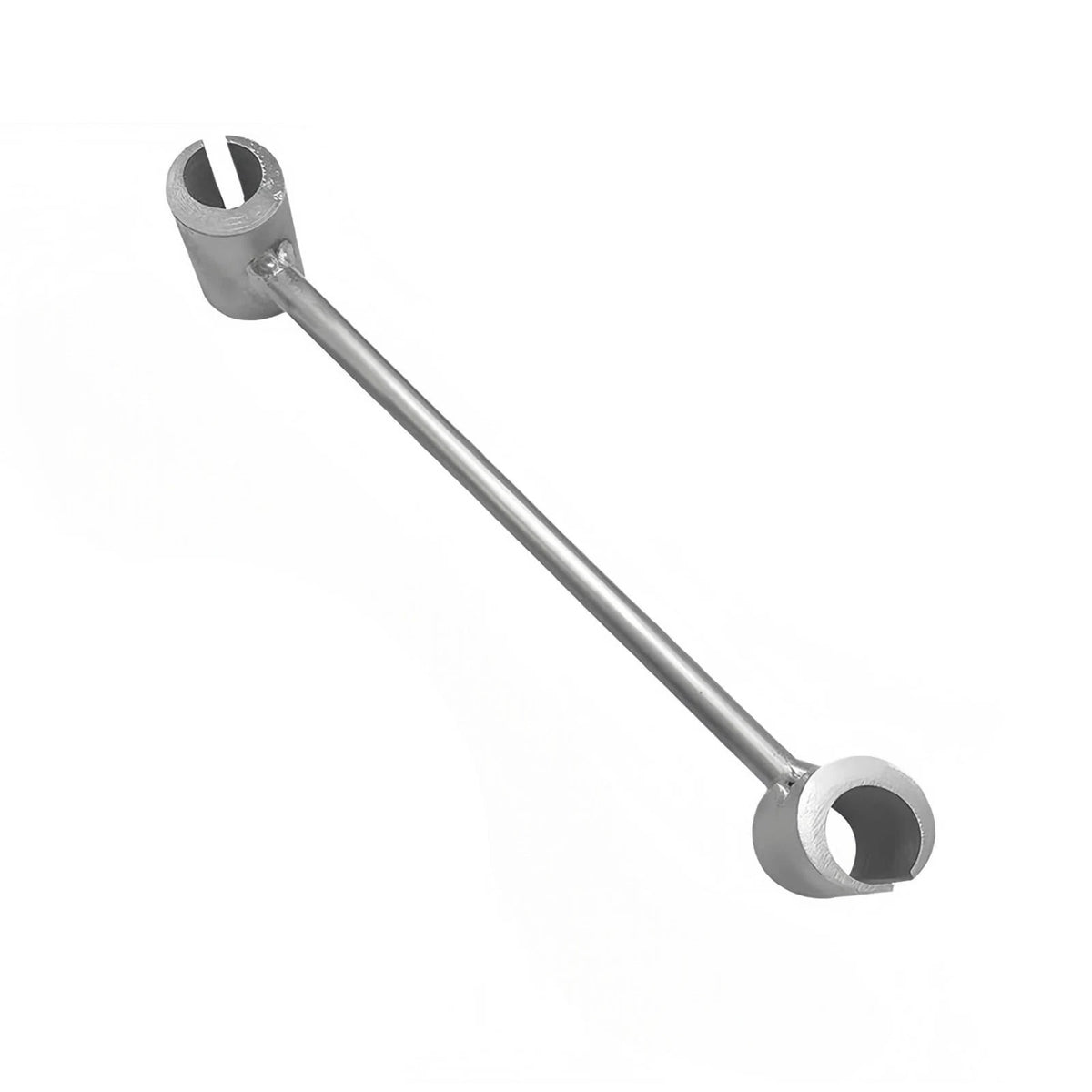 Hinge Wrench for Door Gap Adjustment 8-19mm Double-End Metal Silver
