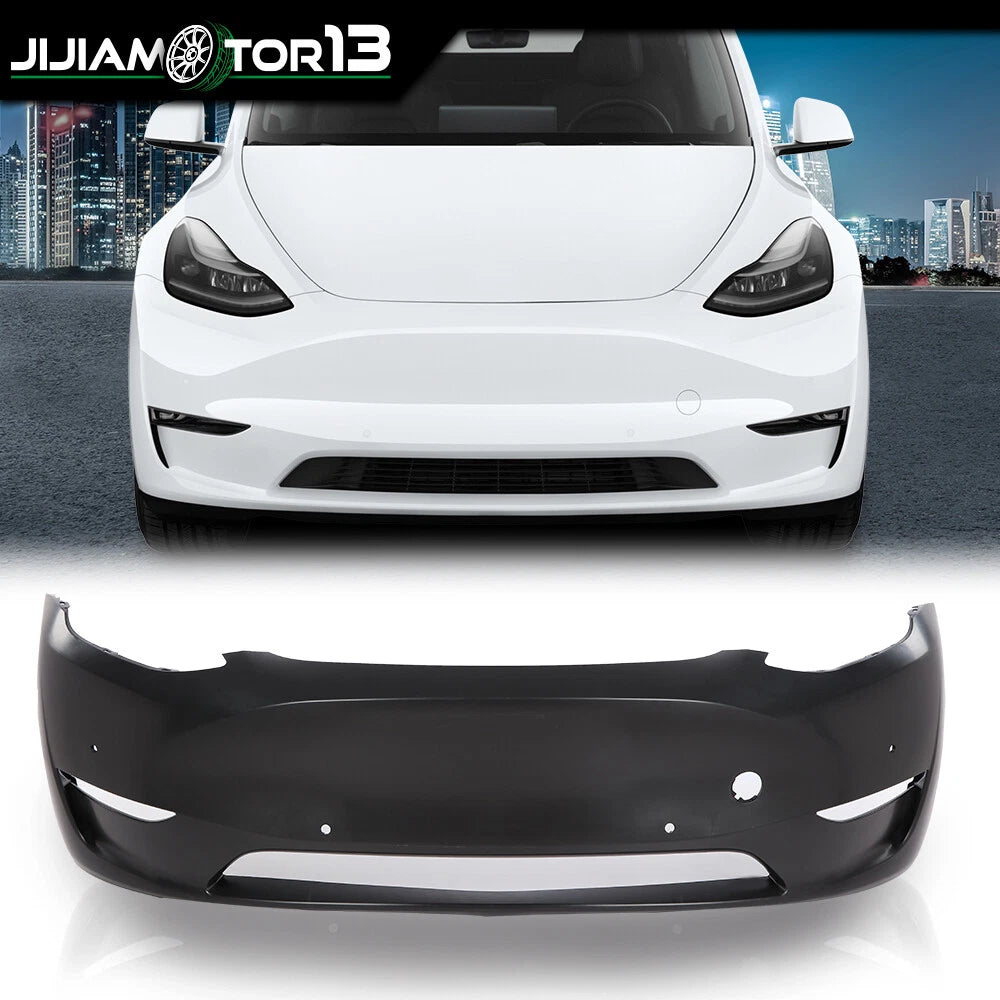 Front Bumper Cover for Tesla Model Y (2020–2023) J-02BUM6121ABK, 149374500A