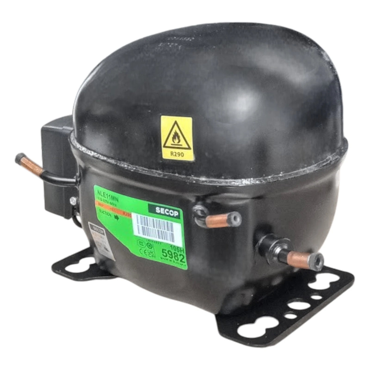 Secop NLE11MN Refrigeration Compressor for MBP (115V, 60 Hz, 1/2HP)
