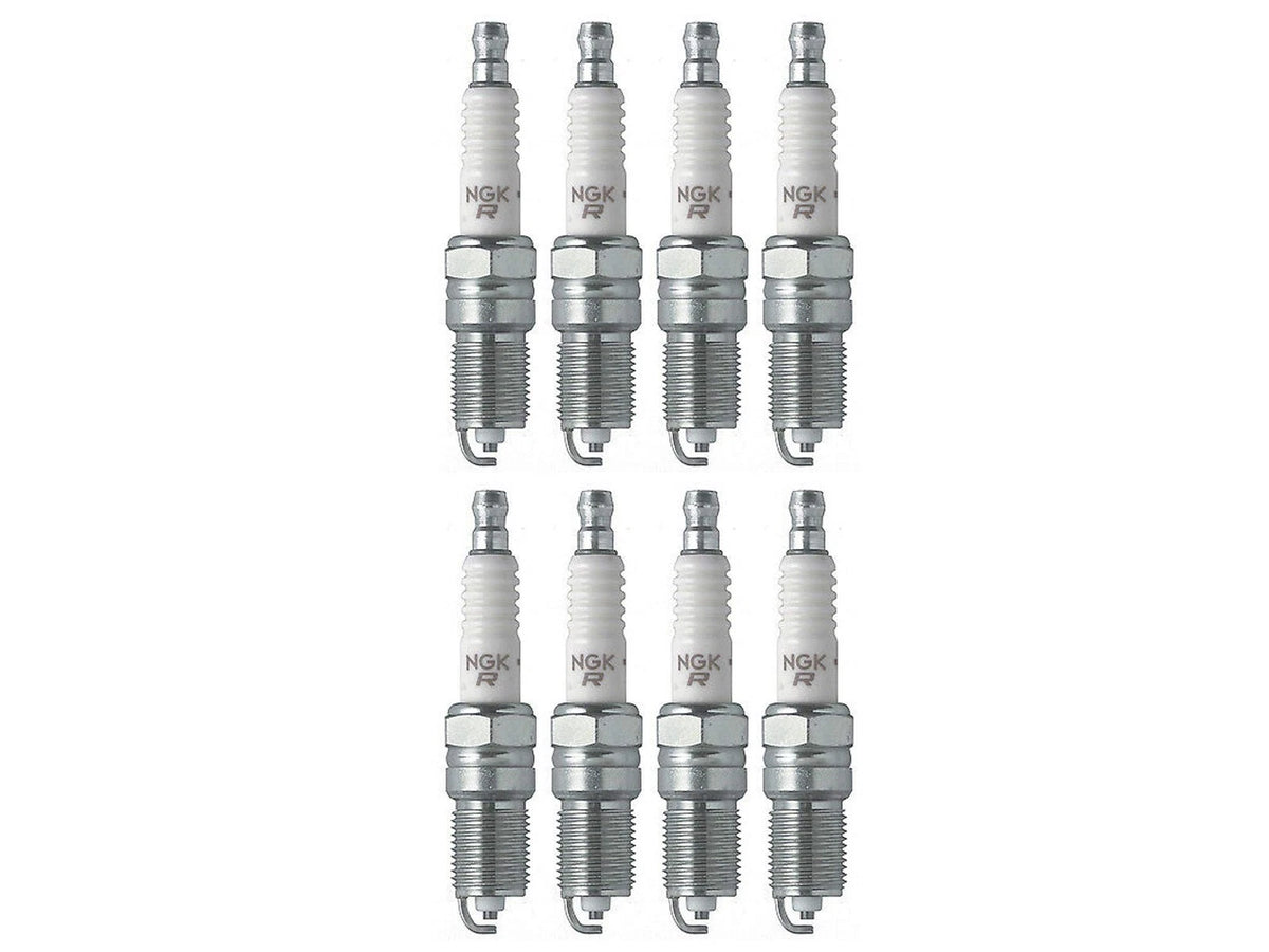 Set of 8 Copper Spark Plugs for Enhanced Engine Performance
