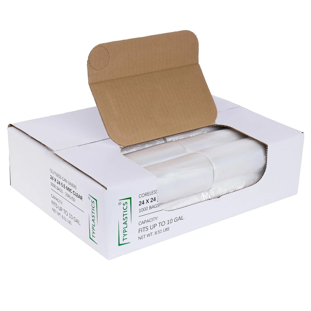 Trash Can Liners for Various Applications (Pack of 20)