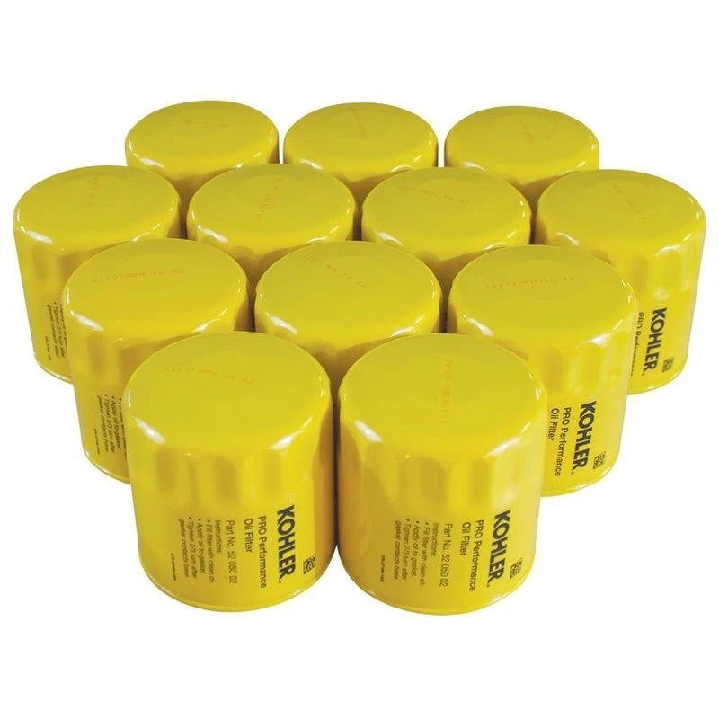 12PC OEM Kohler Oil Filter 52 050 02-S1 Replaces Stens 055-109-12