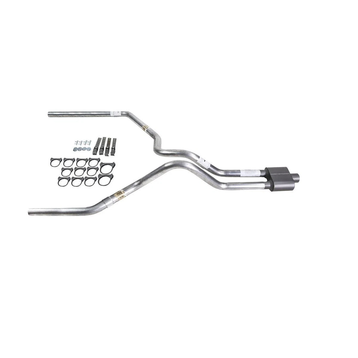 Dual Exhaust Pipe & 1 Chamber Muffler for Silverado (1996–1999)
