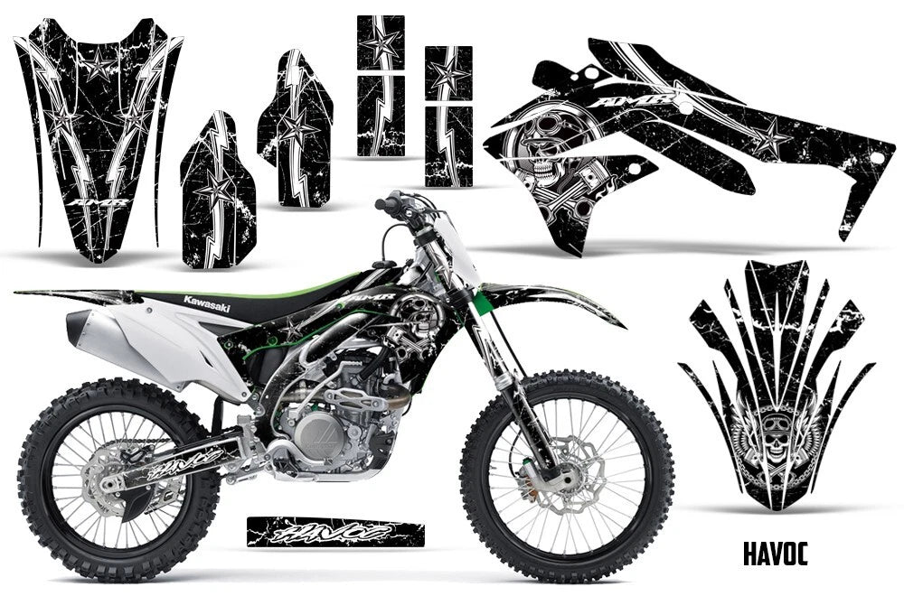 Graphic Stickers Decals for Kawasaki KXF450 (2016–2018)