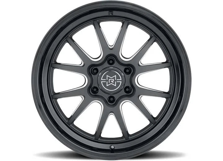 Method Wheels MR802 20x9 -12OS 6x135 87CB Double Black Milled for Ford (2004–2023)