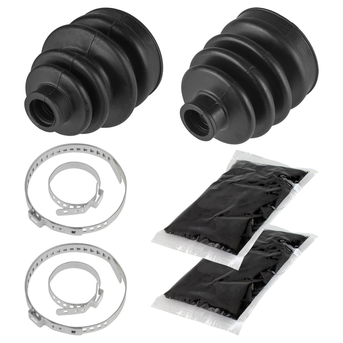 Front Inner Outer Axle CV Boot Kit for Honda TRX450ES TRX450S (1998–2001) BO101+BO121