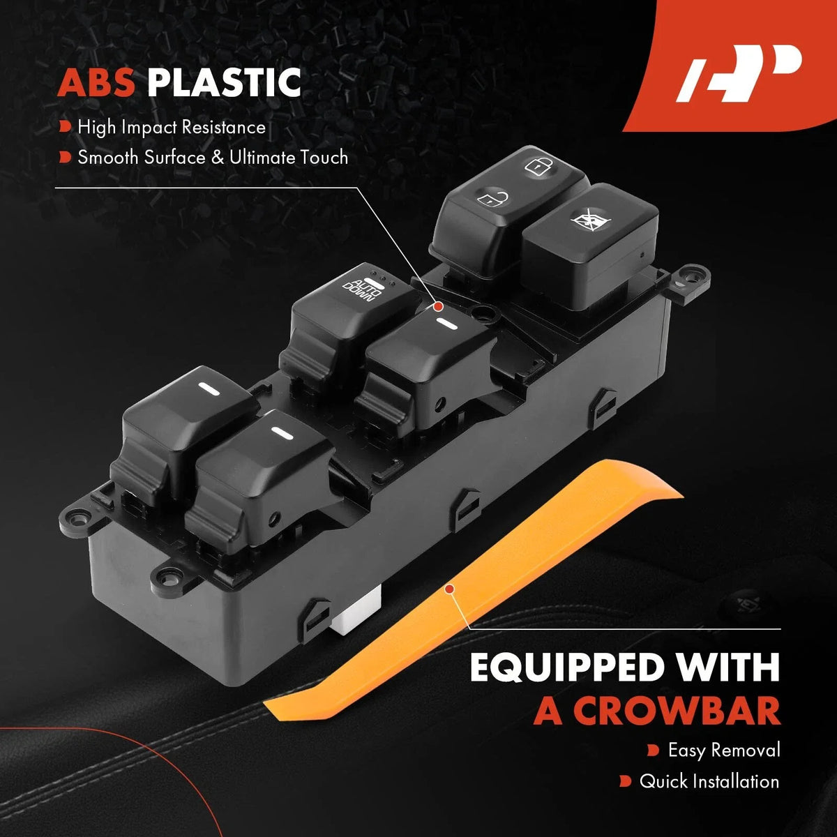 Front Left Power Window Switch for Kia Forte (2014–2018)