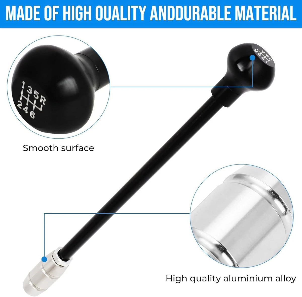 Shifter Stick Lever Knob for Dodge Ram 2500 3500 (2000–2005)