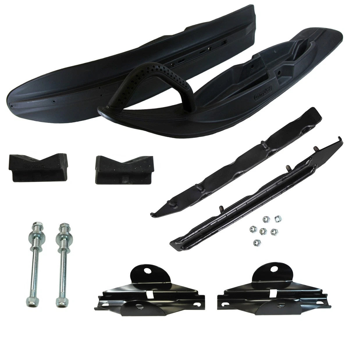 Exo-S All-Terrain Skis Mount Kit & 6" Dual Carbides for Arctic Cat (2012–2017)