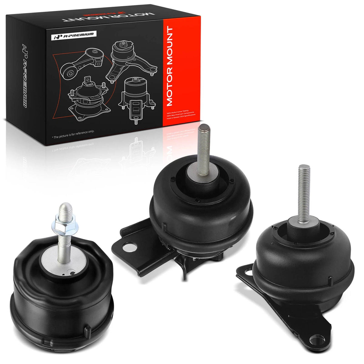 3X Engine & Transmission Mount for Buick LeSabre (2000–2005) - 22188670, 25661930, 25681326, 25687968, 25689177, 25691731