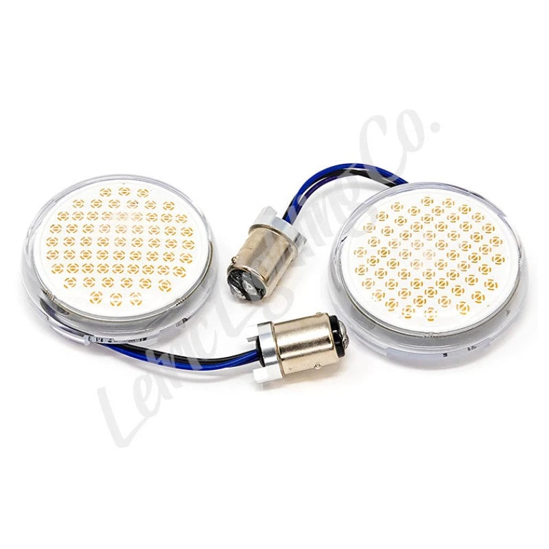 Letric Lighting Bullet Turn Signal Inserts for Motorcycle (LLC-D7R)