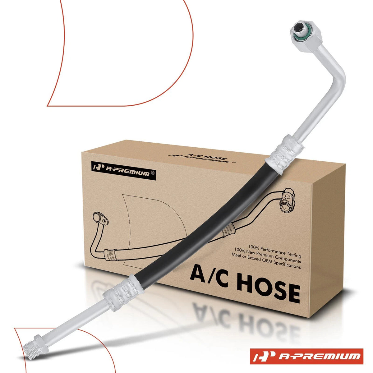 A/C Refrigerant Liquid Line Hose Assembly for Ford E-150 E-250 (2004–2014) - 6C2Z19835FB, 6C2Z19835FC, HA112641C
