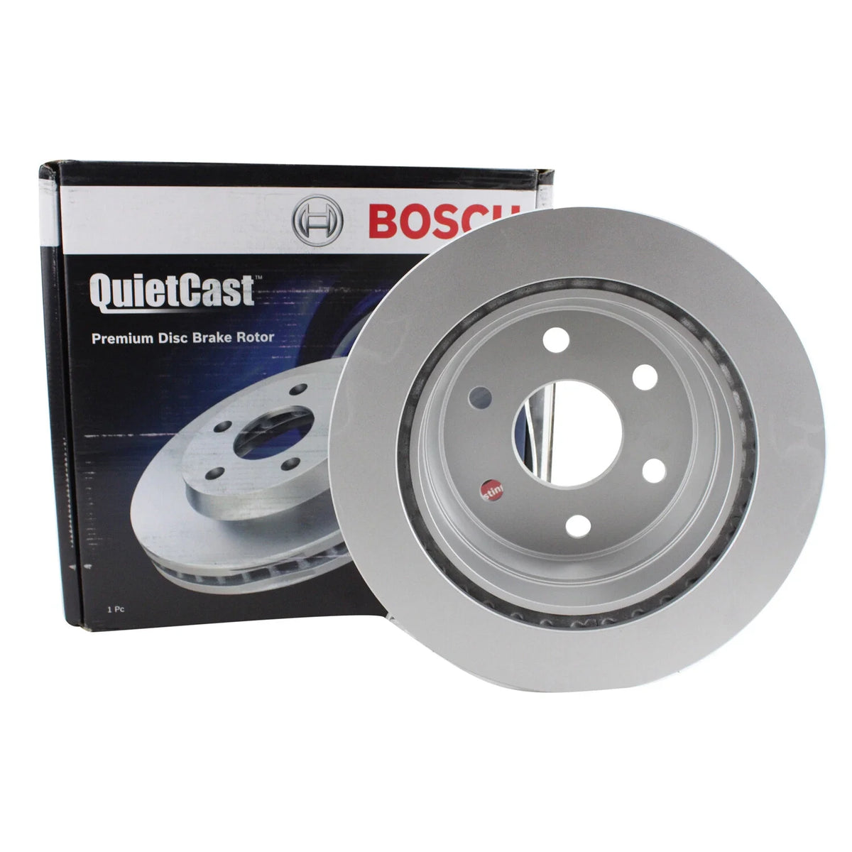 Bosch QuietCast Rear Vented Brake Disc Rotor for Chevrolet GMC Cadillac (330mm)