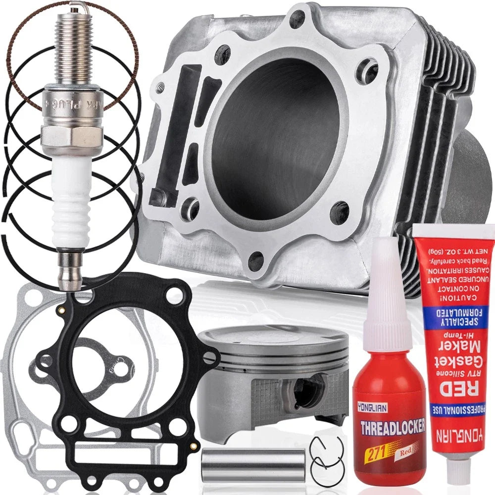Top End Rebuild Kit w/ Cylinder 82mm Bore for Suzuki Eiger 400 (2002–2007)