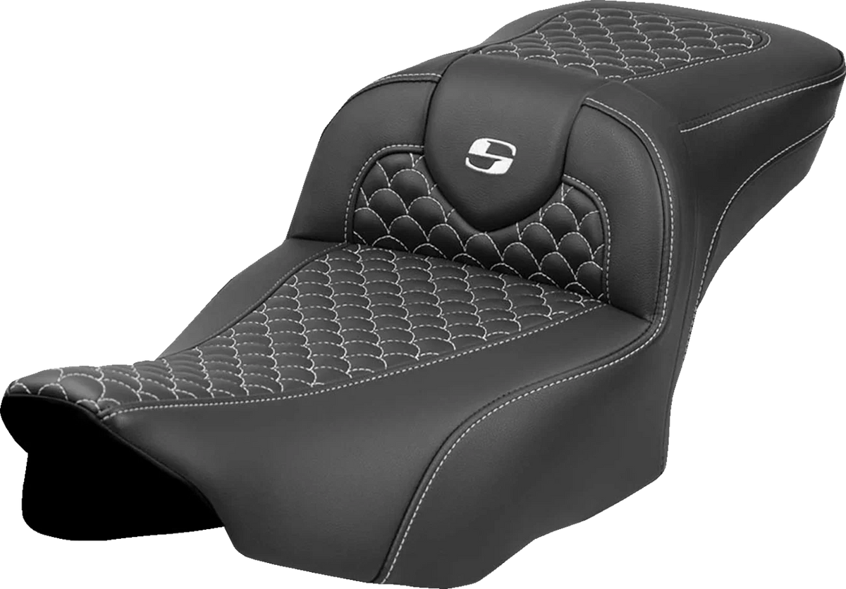 SADDLEMEN Roadsofa Extended Reach Seat for Harley Davidson